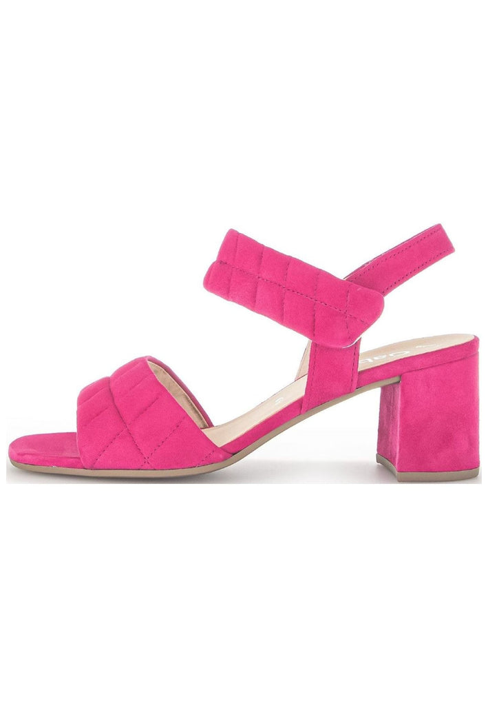 Gabor Sandalen Veloursleder Pink