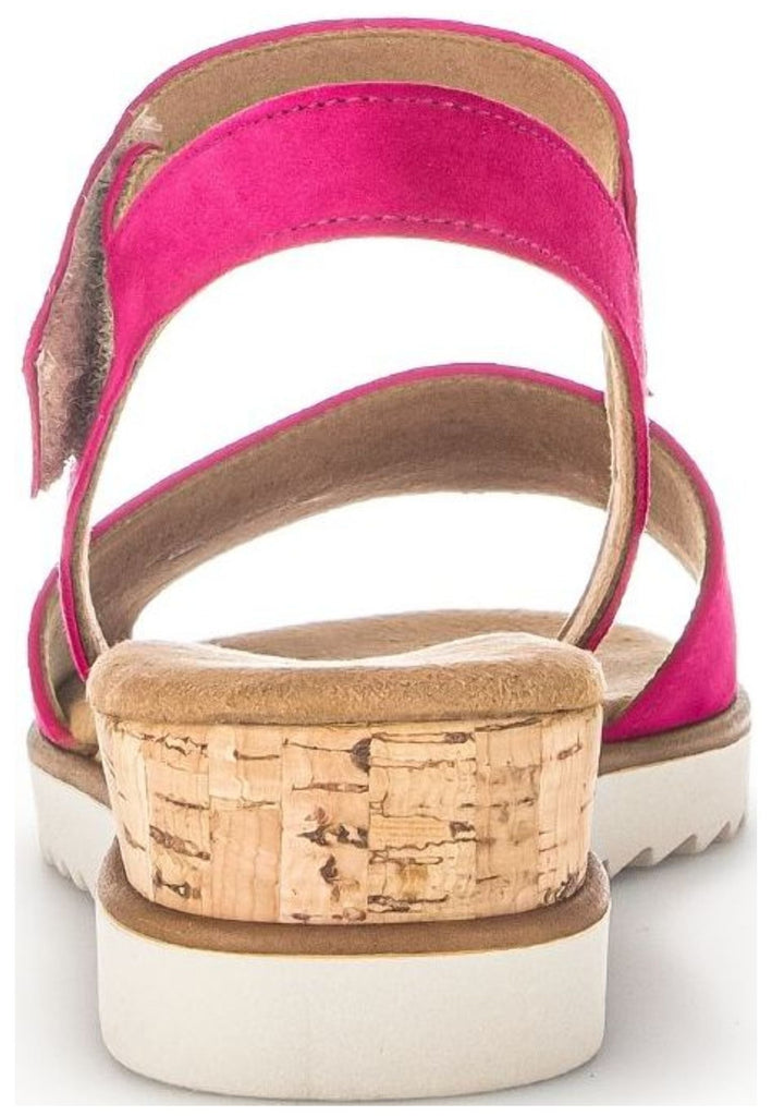 Gabor Sandalen Veloursleder Pink