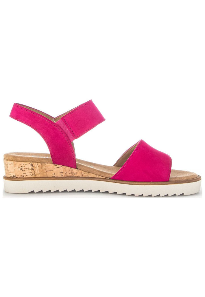 Gabor Sandalen Veloursleder Pink