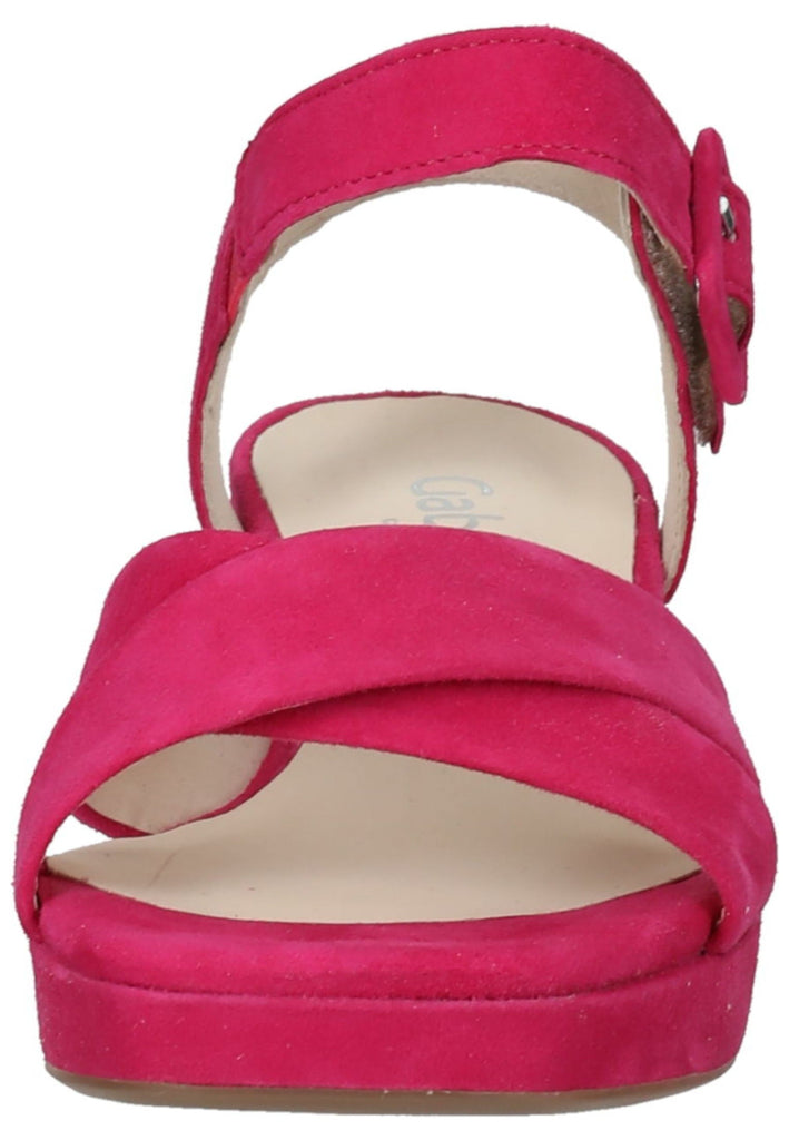 Gabor Sandalen Veloursleder Pink