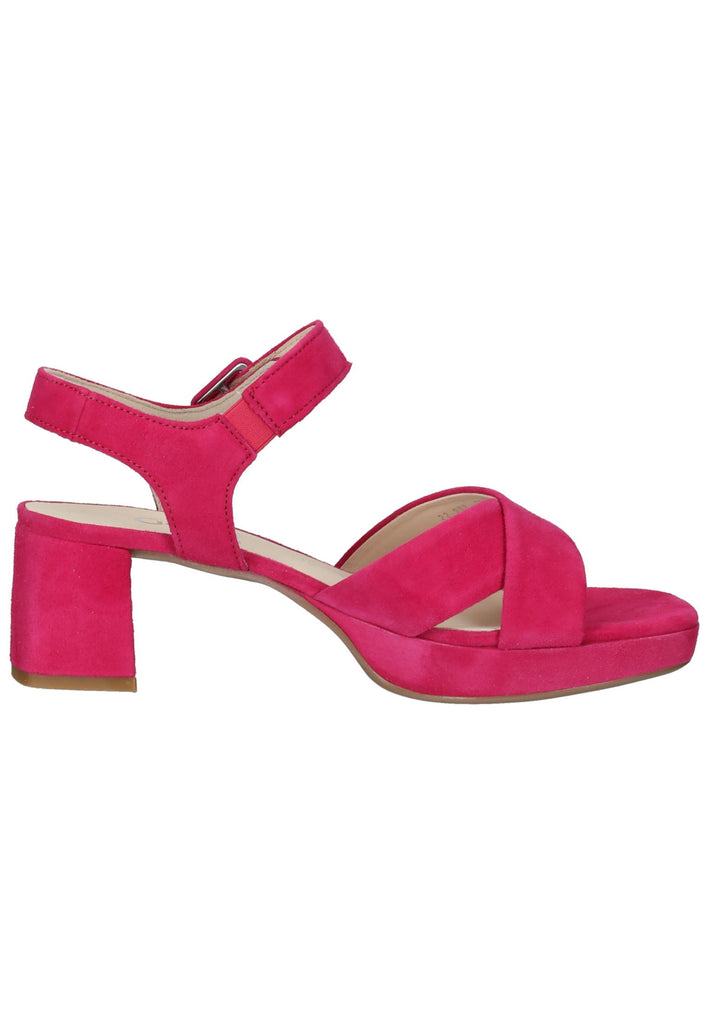 Gabor Sandalen Veloursleder Pink