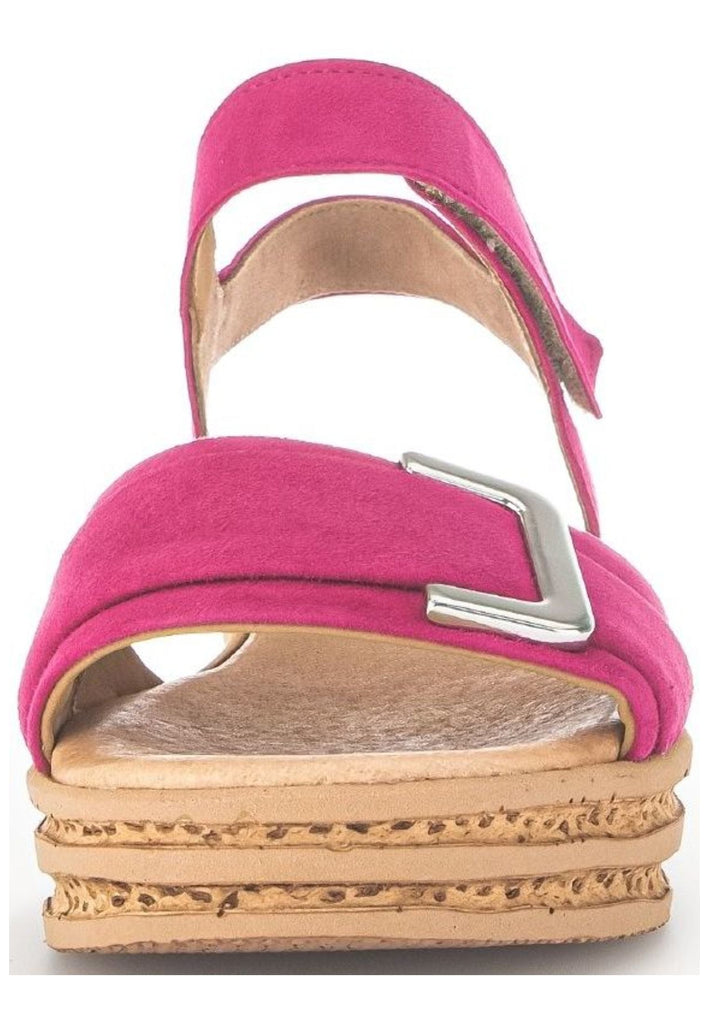 Gabor Sandalen Veloursleder Pink
