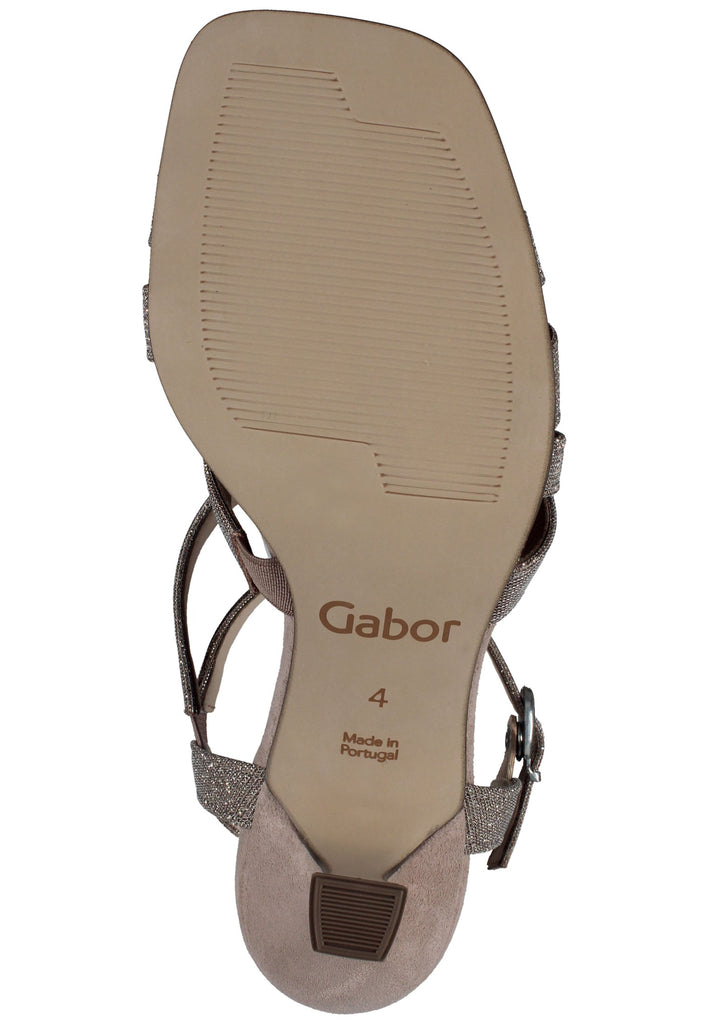 Gabor Sandalen Veloursleder Pink/Rot