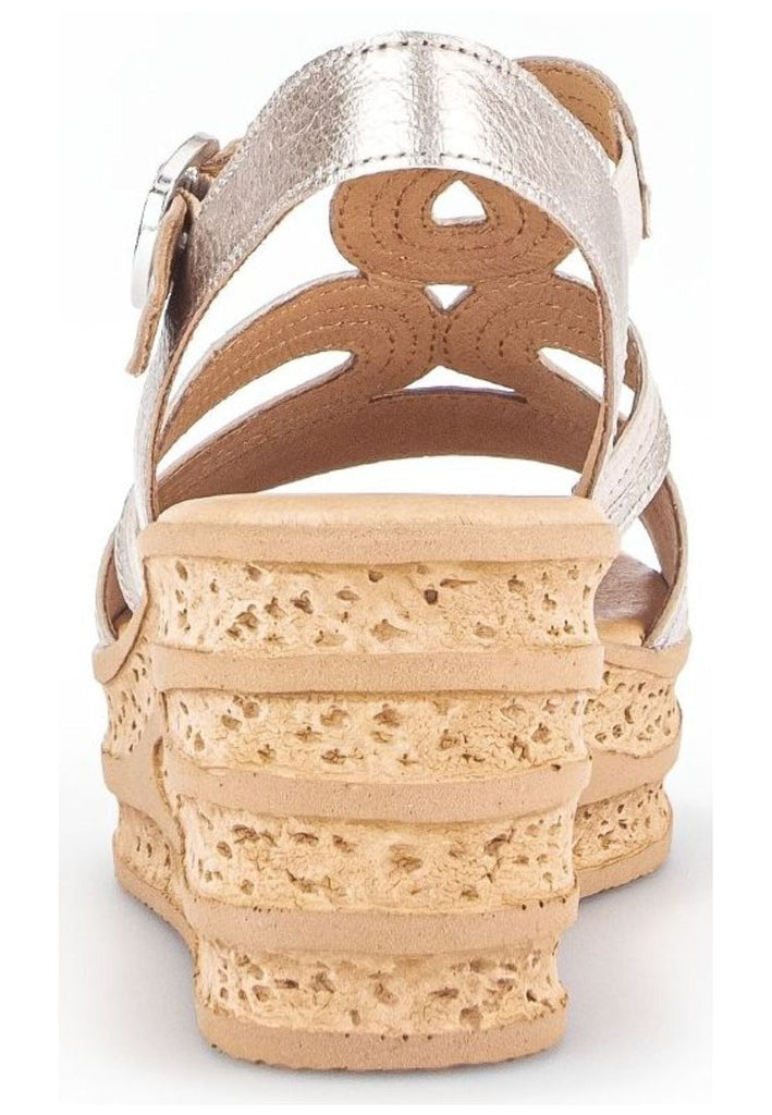 Gabor Sandalen Veloursleder Puder