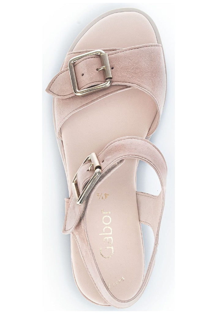 Gabor Sandalen Veloursleder Rosa