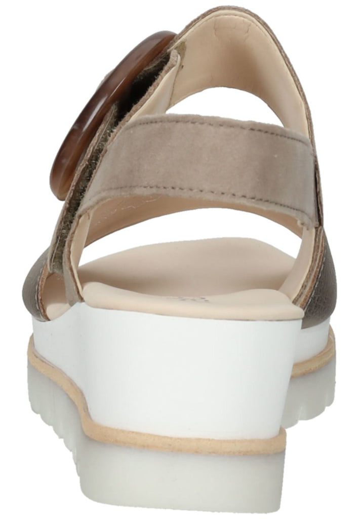 Gabor Sandalen Veloursleder/Textil Braun/Rosa