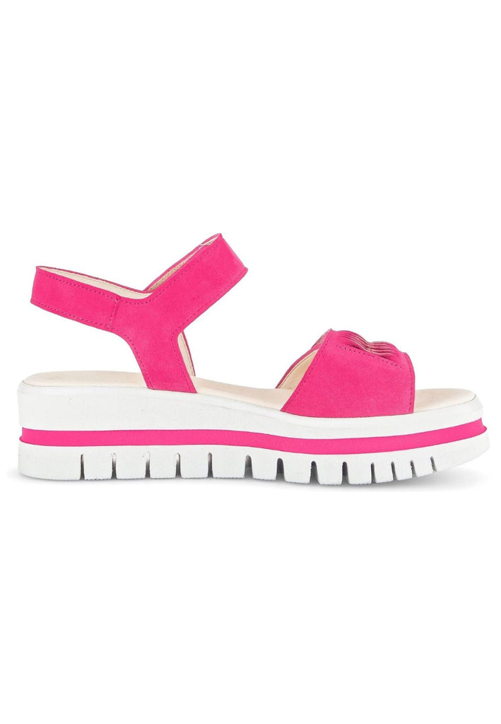 Gabor Sandalen Veloursleder/Textil Pink