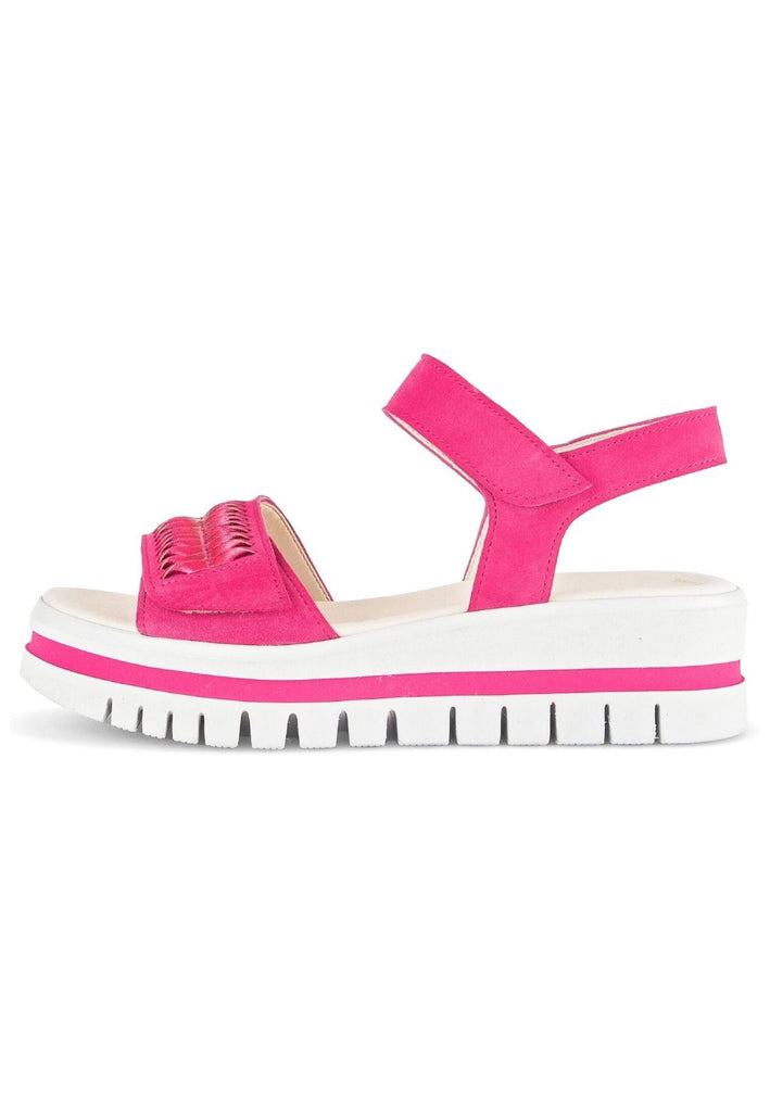 Gabor Sandalen Veloursleder/Textil Pink