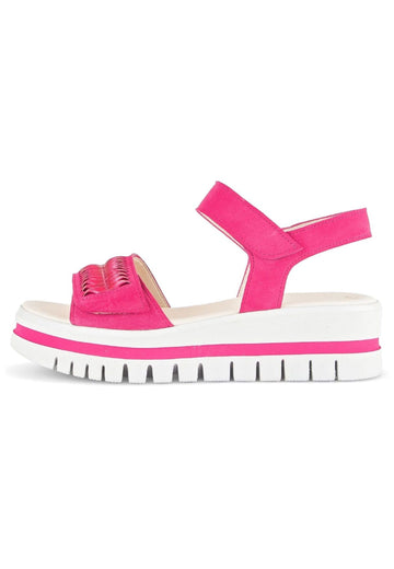 Gabor Sandalen Veloursleder/Textil Pink