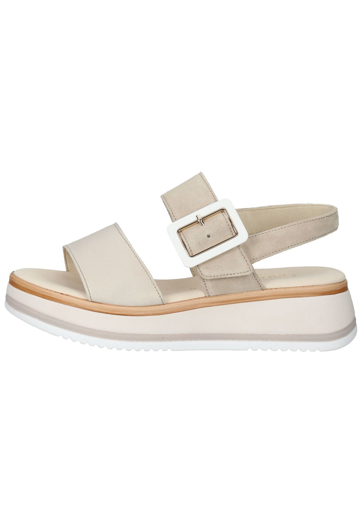 Gabor Sandalen Veloursleder/Textil Puder