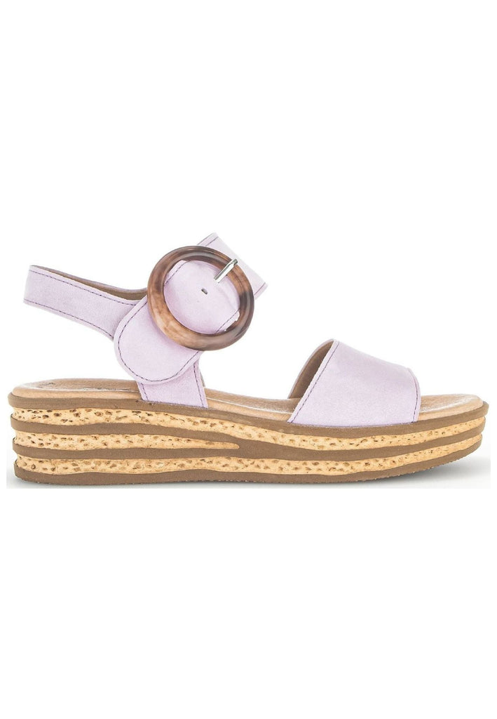 Gabor Sandalen Veloursleder Violett
