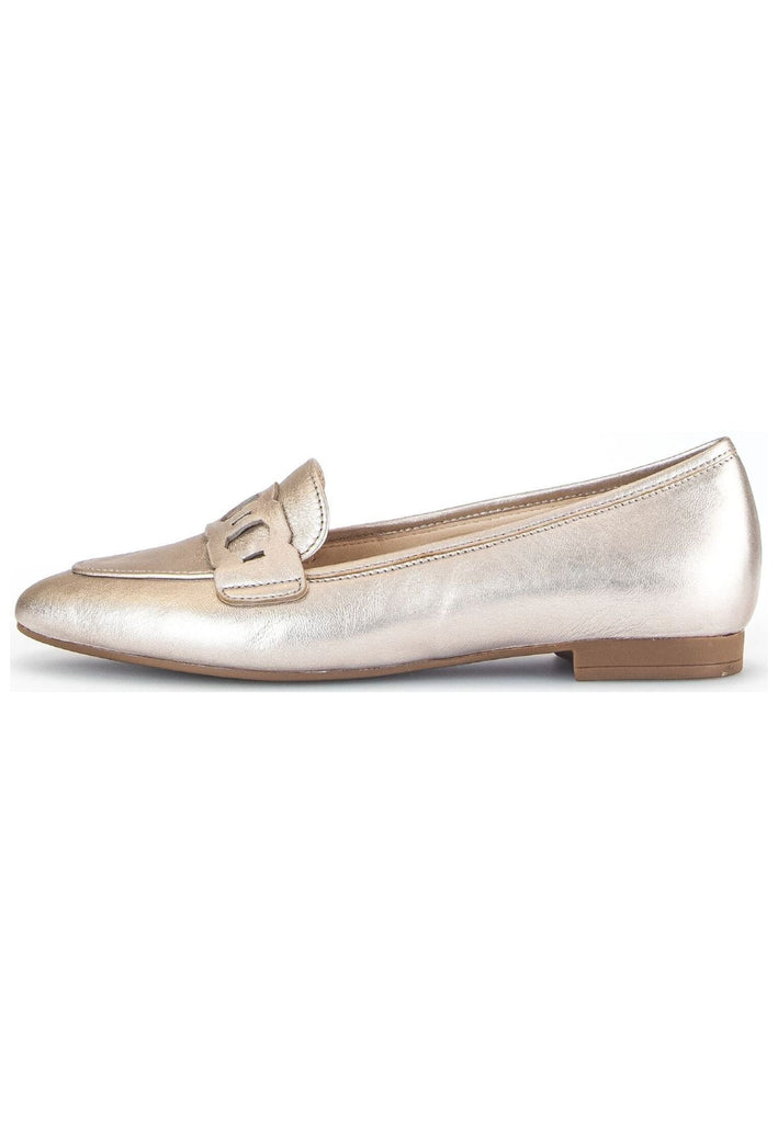 Slipper Gabor Slipper Leder Puder