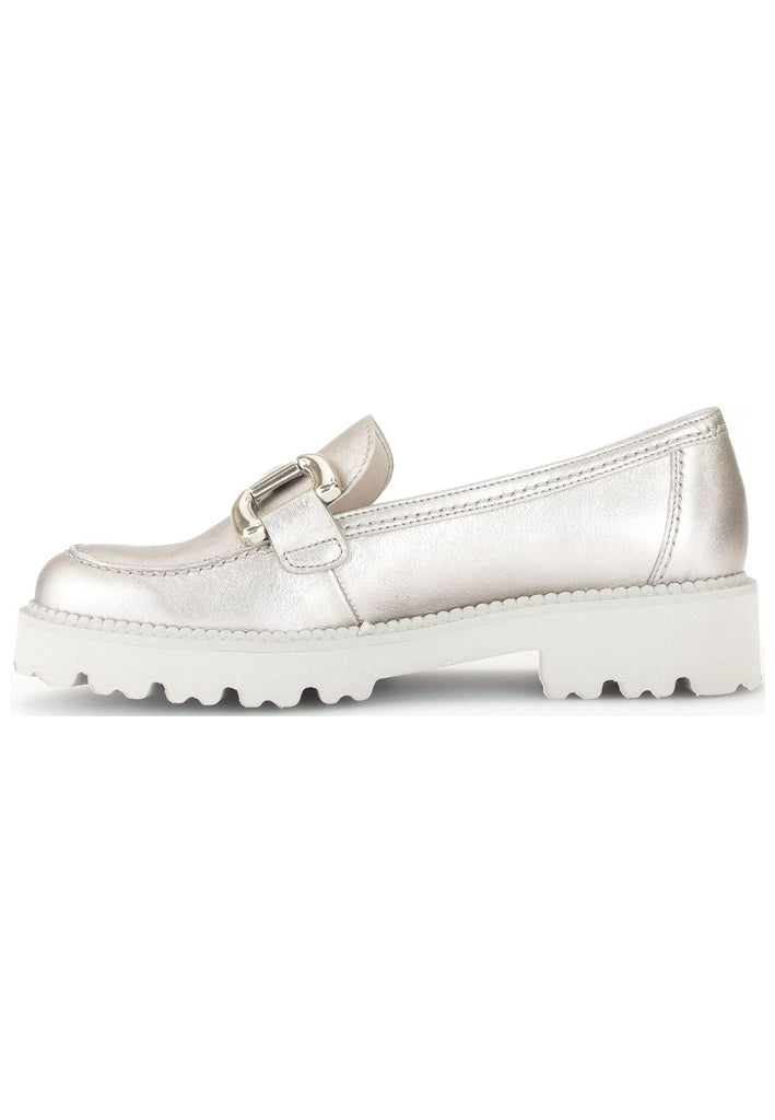 Slipper Gabor Slipper Leder Puder