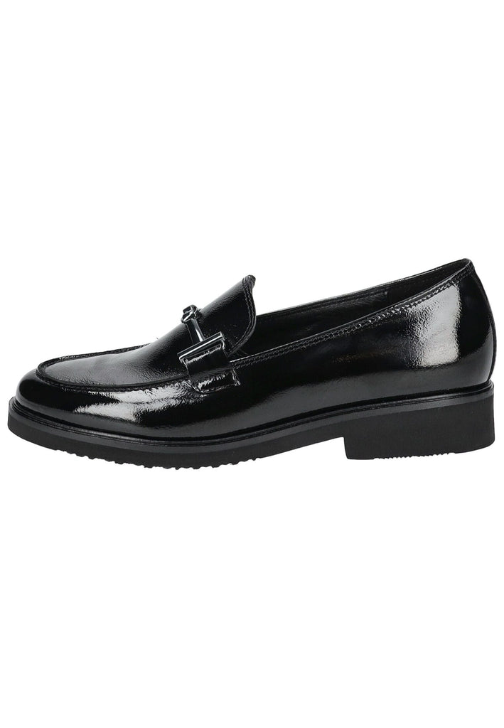 Slipper Gabor Slipper Leder Schwarz Lack