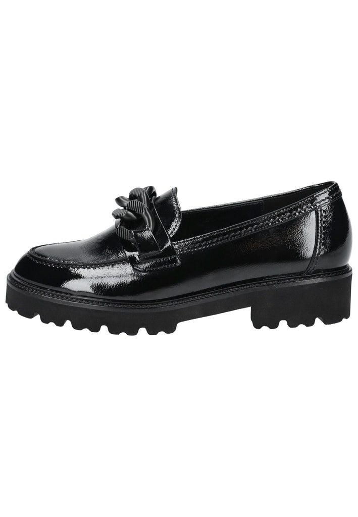 Slipper Gabor Slipper Leder Schwarz Lack
