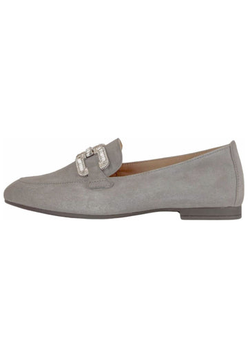 Slipper Gabor Slipper Leder Stone