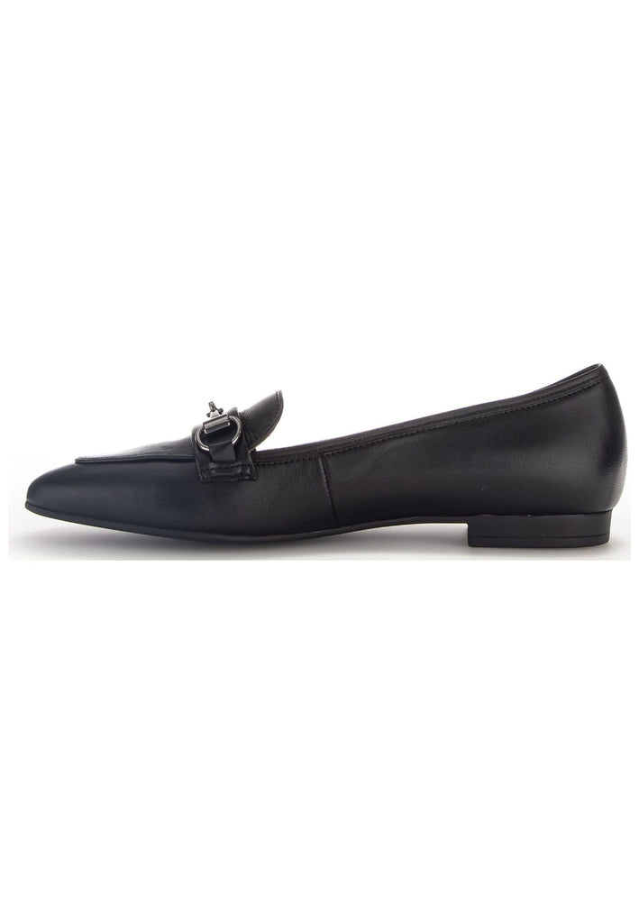 Slipper Gabor Slipper Nappaleder Schwarz/Silber