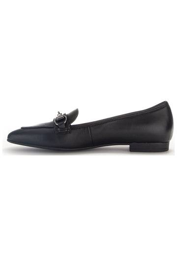 Slipper Gabor Slipper Nappaleder Schwarz/Silber