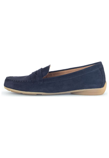 Slipper Gabor Slipper Veloursleder Atlantik