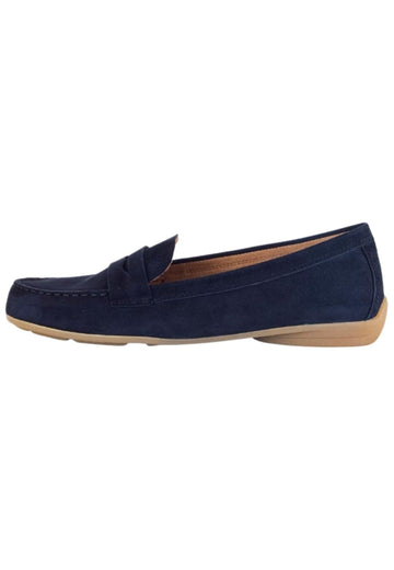 Gabor Slipper Leder Atlantik
