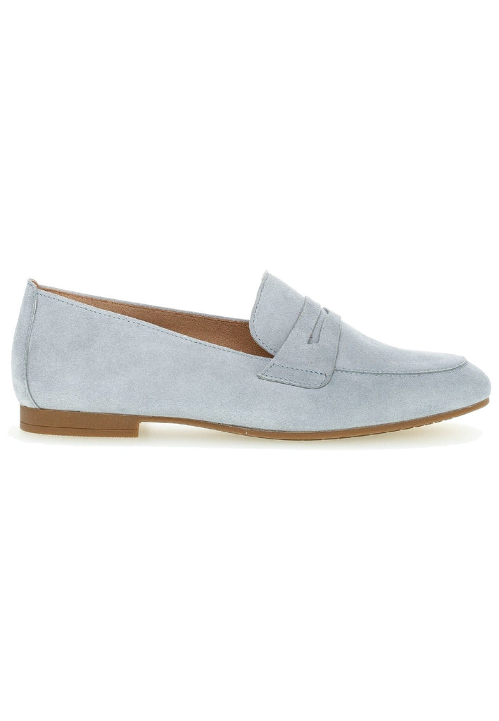 Gabor Slipper Leder Hellblau