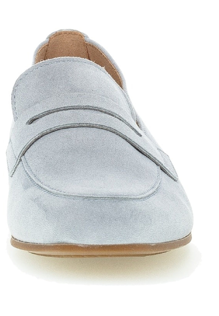Gabor Slipper Leder Hellblau