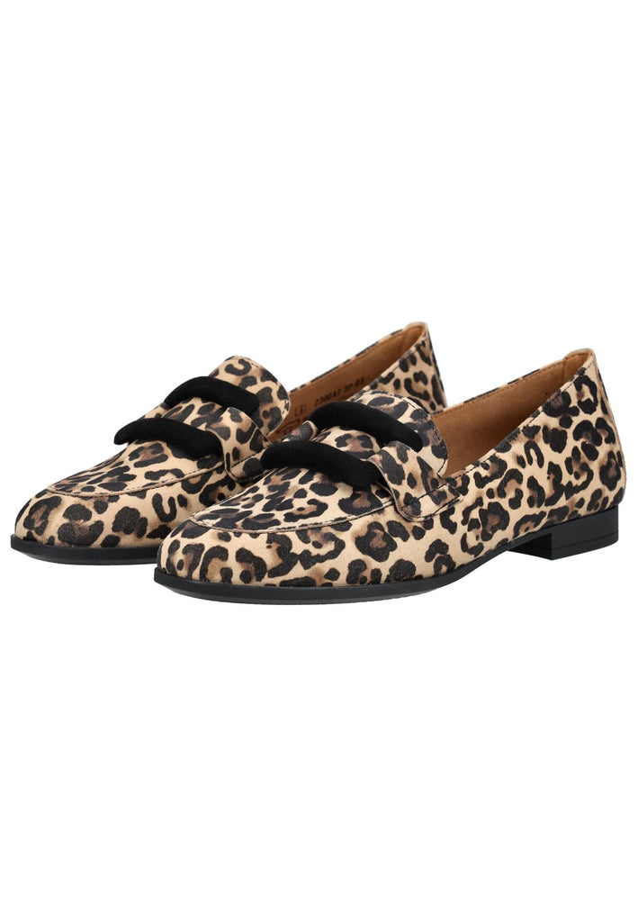 Gabor Slipper Leder Leopard