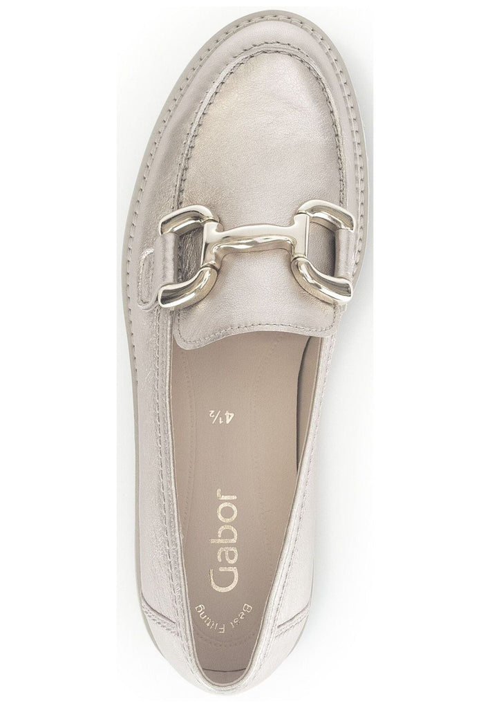 Gabor Slipper Leder Puder