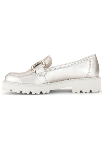 Gabor Slipper Leder Puder