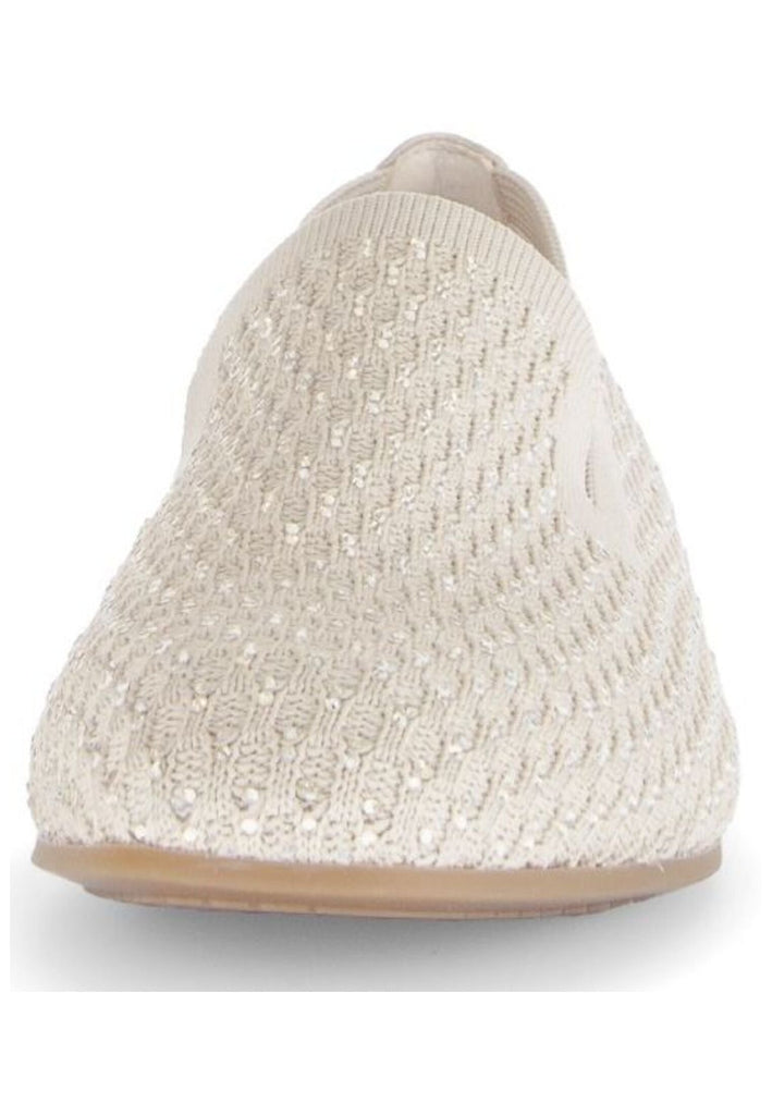 Gabor Slipper Leder/Synthetik Beige