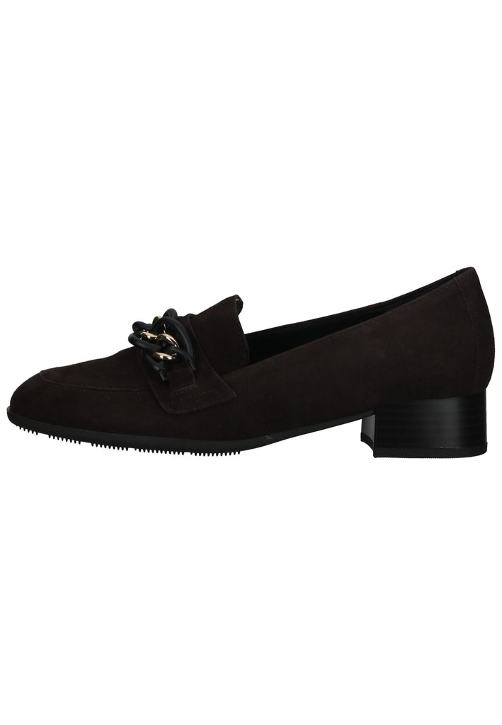 Gabor Slipper Leder/Textil Chocolate