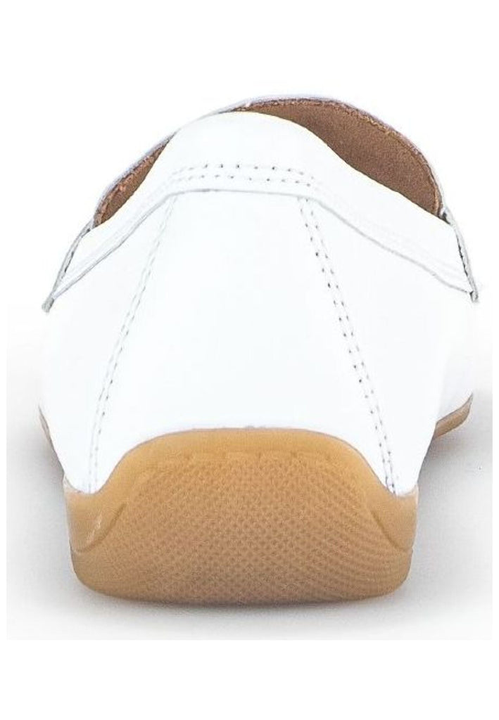 Gabor Slipper Leder Weiß