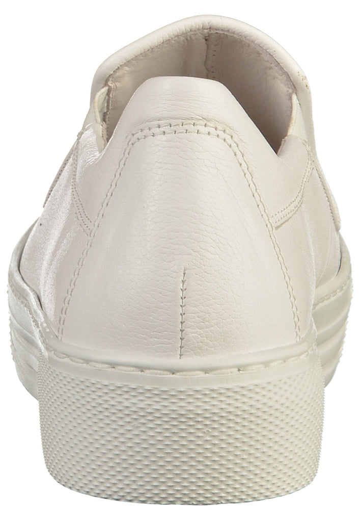 Gabor Slipper Leder Weiß