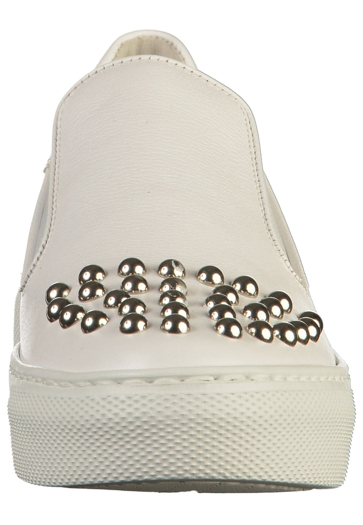 Gabor Slipper Leder Weiß