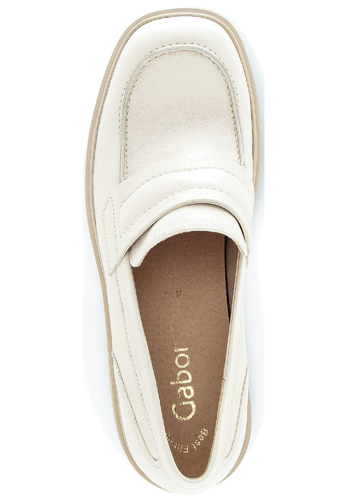 Gabor Slipper Nappaleder Creme