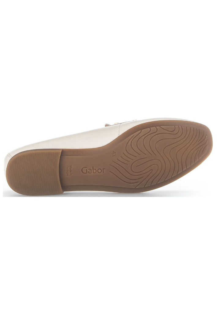 Gabor Slipper Nappaleder Hellbeige