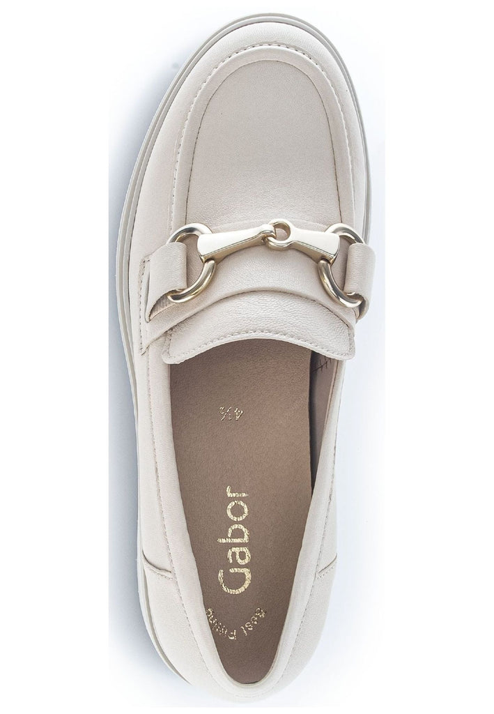 Gabor Slipper Nappaleder Hellbeige