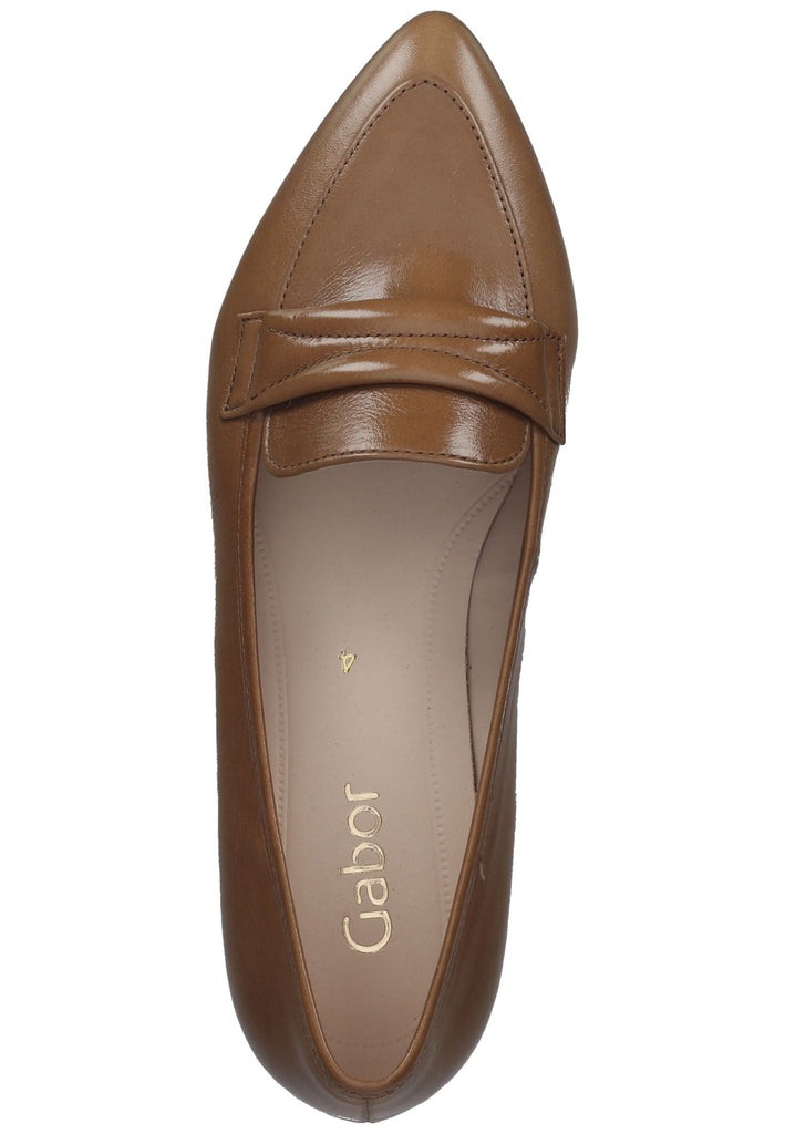 Gabor Slipper Nappaleder Hellbraun