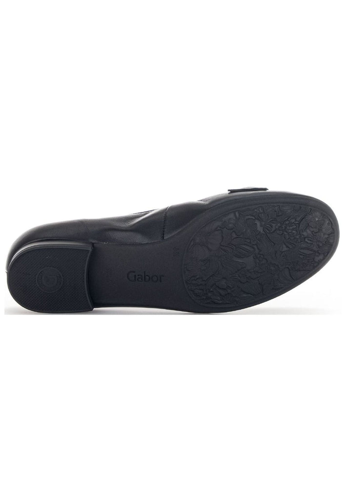Gabor Slipper Nappaleder Schwarz