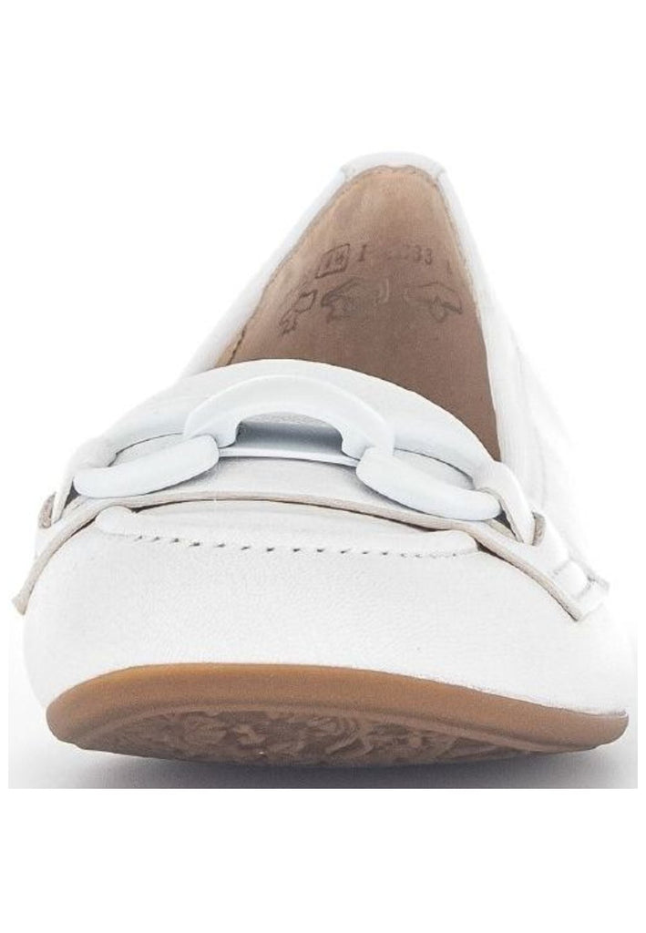 Gabor Slipper Nappaleder Weiß