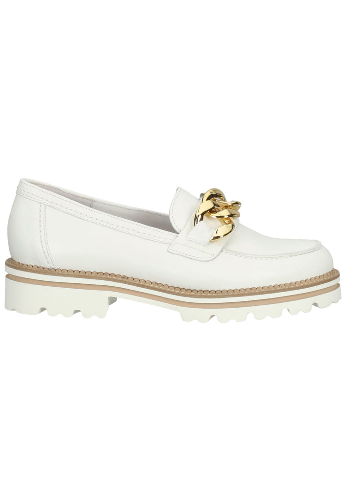 Gabor Slipper Nappaleder Weiß