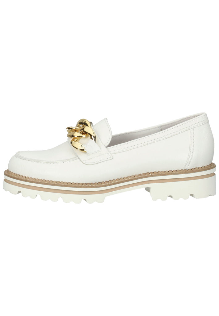 Gabor Slipper Nappaleder Weiß