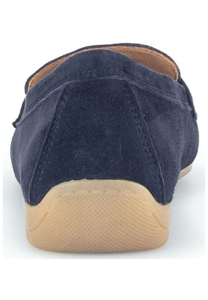 Gabor Slipper Veloursleder Atlantik