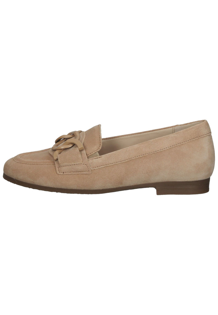 Gabor Slipper Veloursleder Beige/Orange