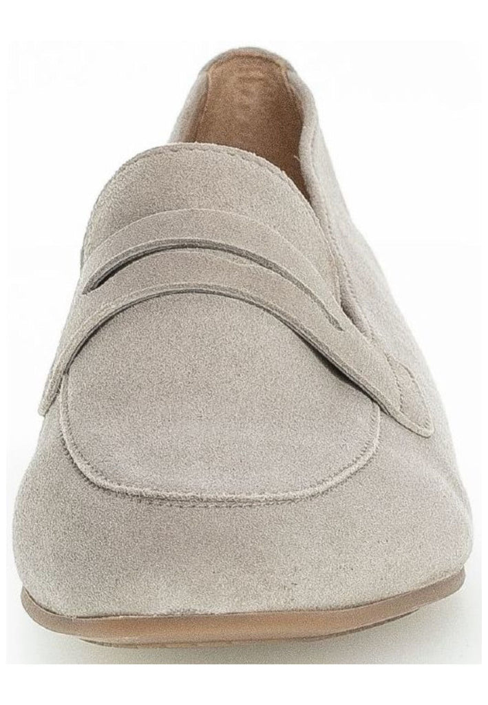 Gabor Slipper Veloursleder Braun/Grau