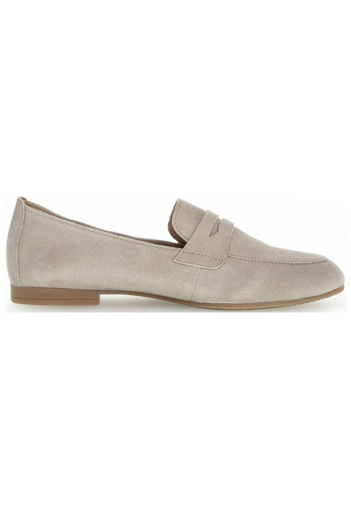 Gabor Slipper Veloursleder Braun/Grau
