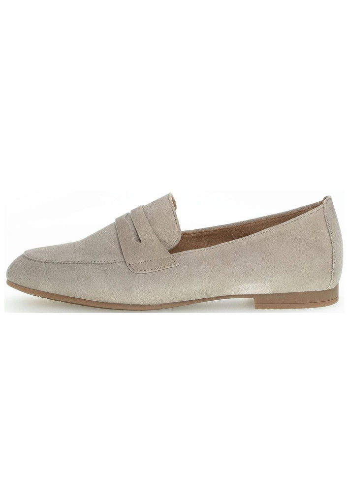 Gabor Slipper Veloursleder Braun/Grau