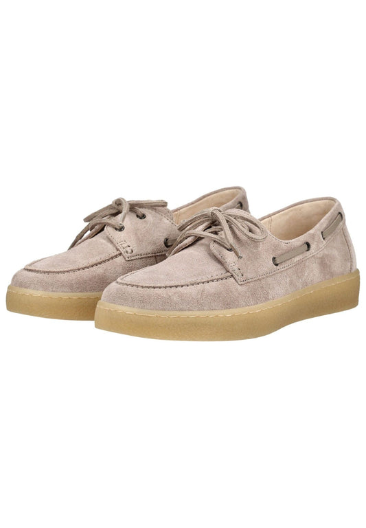 Gabor Slipper Veloursleder Grau/Braun