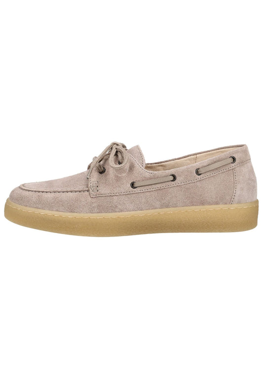Gabor Slipper Veloursleder Grau/Braun