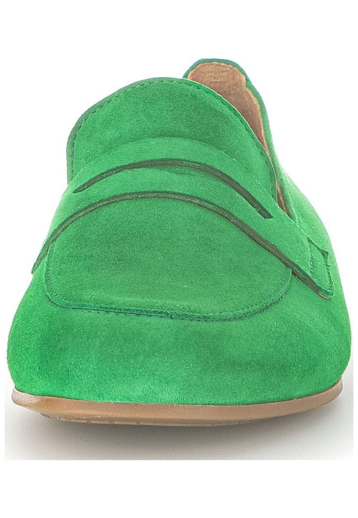 Gabor Slipper Veloursleder Grün
